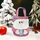 thumbnail image 4 of Decoraciones navideñas, bolsas de regalo navideñas con diseños 3D de tela para envolver regalos, detalles y adornos. Adorables bolsas de almacenamiento navideñas de poliéster con diseño de muñeco de n, 4 of 6