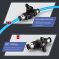 thumbnail image 4 of Copper Nickel Plating Pneumatic Quick In Connector Application Suitable Pipe Working Pressure Application Easy Installation, 4 of 12