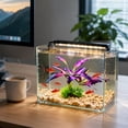 thumbnail image 6 of FastXmas Artificial Silk Aquarium Plants Ornament - Realistic Fabric Water Plants for Fish Tank & Aquascaping Decor(10.6 x 7.8 Inch), 6 of 7