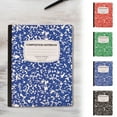 thumbnail image 3 of Marble Cover Composition Notebook,100 Sheets-200 Pages-1/2/3/4/5 Pack, Office Supplies for Teens & Adults, 3 of 9