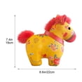 thumbnail image 3 of Adorno de Peluche del Año del Caballo 2026 – Figura de Animal de Peluche Suave Rojo y Dorado con Bordado, Lazo Colgante para Coche, Escritorio o Hogar, Regalo Decorativo para el Año Nuevo Chino, 3 of 6