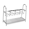 thumbnail image 2 of Lipstore Water Bottle Storage Holder Tumbler with Handle Rack Cupboard Compartment Carbon, 2 of 8