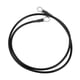 thumbnail image 1 of 1 Pc Cable Inversor de Batería 10 AWG Gauge 3.5FT 3/8" Lug 5/16" Lug Cable de Batería Universal para Automóvil Vehículo Barco RV Solar Cobre Estañado Negro, 1 of 7