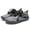 Gray, variant on Men Water Shoes, Non-Slip Lightweight Breathable Quick Dry Trail Beach Aqua Sneakers Black