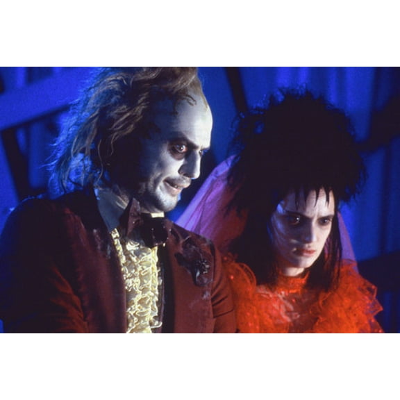 Beetlejuice Winona Ryder Michael Keaton Col 24X36 Poster