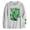 Gray, variant on Minecraft Big Boys' Creeper Long Sleeve T-Shirt, Sizes 8-18