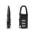thumbnail image 1 of 2pcs 3 Digit Combination Password Lock Alloy Security Lock Suitcase Luggage Coded Lock Cabinet Locker Padlock, 1 of 8