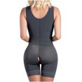 thumbnail image 3 of SONRYSE Slimming Body Shaper Postpartum Girdle for Stomach Body Slimmer Shapewear Fajas Bodysuit for Woman Fajas Colombianas Postparto para Mujer Ash Black 3XL, 3 of 5