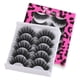 thumbnail image 1 of False Eyelashes Clusters Natural Strip Lashes Adhesive Reusable Natural Volume 5Pairs 3D Natural Soft Bushy False Eyelash Long Eye Lashes Curl Makeup Beauty Extension Tools(Buy 2 save 10%）, 1 of 2