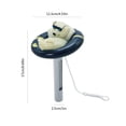 thumbnail image 3 of Floating Pool Thermometer, Water Temperature Gauge With Large Read Face, for Outdoor Spa, Gray, 3 of 6