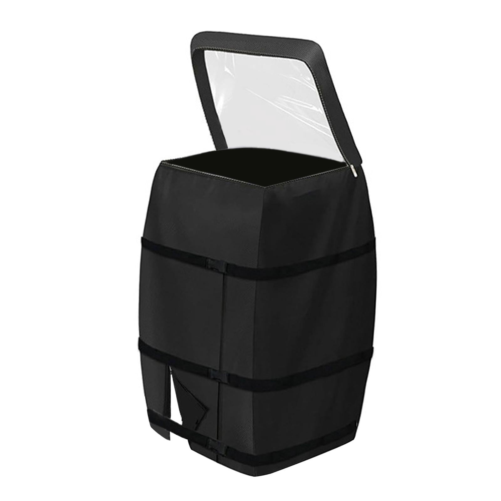 kesoto Tubs Insulated Pump Cover, Accessories, with Transparent Lid 600D Polyester Dustproof for Winter Home