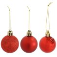 thumbnail image 6 of Sunnydaze Deck the Halls Assorted Christmas Ornament Kit - 59ct - Red, 6 of 11