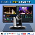 thumbnail image 6 of FoMaKo NDI Camera AI Auto Tracking HDMI PTZ Camera, 30x Optical Zoom, for Mind and Body Sports Including Chess,Go and Bridge comprtions Live Streaming and Live Production (FMK30UH NDI X3+KC608N+M1), 6 of 13
