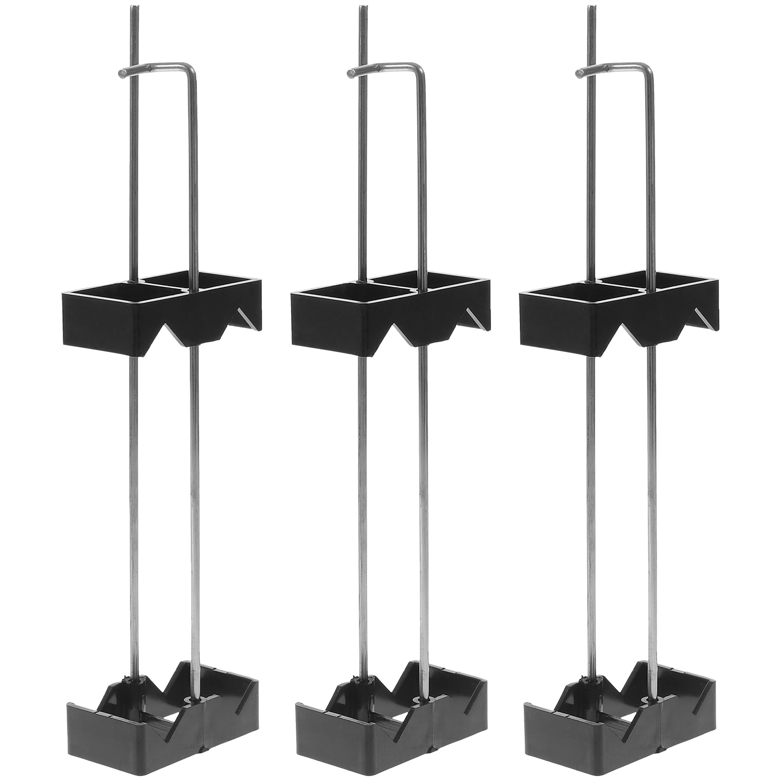 Hemoton 3Pcs Eyeglass Dyeing Bracket Frame Lens Tinting Holder Plastic