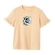 thumbnail image 3 of Camiseta de verano para mujer, ajuste regular, cuello redondo, para viajes en la calle, vacaciones L, 3 of 7