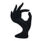 thumbnail image 1 of Sonducket Maniquí OK mano dedo pantalla soporte estante soporte organizador negro maniquí almacenamiento reunión Ropa, zapatos y accesorios Miscelánea Franela Negra Sonducket  AP016753-01, 1 of 6