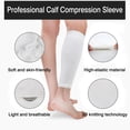 thumbnail image 4 of 3D Printed Calf Compression Sleeves, 360 Seamless Leg Sleeves for Running, Cycling & Sports, One Size, Tropical Jungle Print, 4 of 6