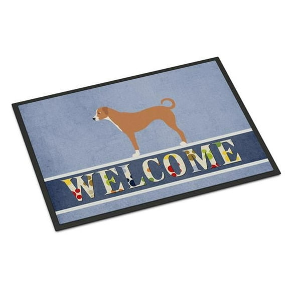 Australian Pinscher Welcome Indoor or Outdoor Mat - 18 x 27 in.