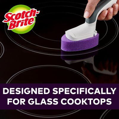 Scotch-Brite Non-Scratch Glass Cooktop Wand with 2 Replacement Heads 