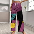thumbnail image 2 of Something In The Wind Graphic Women's Pajamas Pajama Pants Women's Sleepwear Lounge Sleep Bottoms Stretch with Pockets, 2 of 7