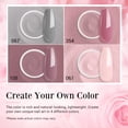 thumbnail image 2 of Kit de uñas en polvo AZUREBEAUTY de 4 colores con base y capa superior, 2 of 8