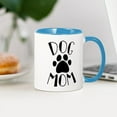 thumbnail image 3 of CafePress - Dog Mom Paw Mugs - 11 oz Ceramic Mug - Novelty Coffee Tea Cup, 3 of 4