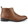 thumbnail image 2 of Majestic Men's 76352 Ankle High Leather Lined Zip Boots, 2 of 6