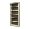 thumbnail image 3 of Pemberly Row 8" Tall Wood Bookcase Storage Organizer Book Shelf White, 3 of 7