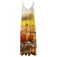 thumbnail image 4 of Thanksgiving Pumpkins Sleeveless Dress Woman Fashion Long Dresses Women's Summer Suit Dress Summer 2025 Women, 4 of 7