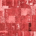 thumbnail image 1 of Ahgly Company Machine Washable Indoor Square Patchwork Red Transitional Area Rugs, 8' Square, 1 of 4