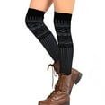 thumbnail image 4 of Teehee Women's Extra Long Fashion Thigh High Socks Over the Knee High Boot Socks, 4 of 5