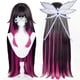 thumbnail image 1 of Genshin Impact Columbina Cosplay Wig Damselette Colombina Fatui 105cm Heat Resistant Synthetic Hair Wigs + Headwear + Mask heqiyong LED, 1 of 2