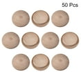 thumbnail image 3 of Uxcell Wood Button Top Plugs  Cherry Hardwood Furniture Plugs  19/32" x  5/16" Wood Color 50Pcs, 3 of 3