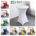 thumbnail image 2 of Zshan Nappe Extensible Blanche Rouge 60*110CM Protection de Table Cocktail Mariage Banquet, 2 of 5