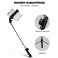 thumbnail image 3 of 4 In 1 Wireless Bluetooth Selfie Stick With Remote Control For Iphone Samsung1pcs-pink Banmo, 3 of 4
