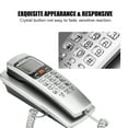 thumbnail image 1 of Ejoyous Téléphone Filaire FSK/DTMF avec Identification de l'Appelant pour Bureau, Poser Ligne Fixe, Rallonge Mode pour Téléphone pour la Maison, Téléphone Mural, Téléphone, 1 of 7