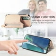thumbnail image 3 of Phone Case for Samsung Galaxy Note 20 Glaxay Note20 5G Wallet Cover with Screen Protector and Zipper Credit Card Holder Stand Leather Cell Accessories Gaxaly Notes 20s Twenty Not S20 Women Men Beige, 3 of 13