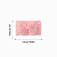 thumbnail image 3 of Cdudpw Baby Headbands and Bows Hairbands Soft Nylon Elastics Handmade Girls for Newborn Babies Infant Toddlers Kids(Pink,One Size), 3 of 4
