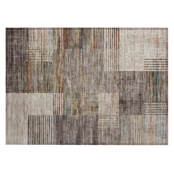 Dalyn Rugs Machine Washable Indoor/Outdoor Chantille ACN2149 Taupe 1'8" x 2'6" Rug