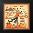 thumbnail image 2 of Phillips, Anita 12x12 Black Modern Framed Museum Art Print Titled - Its Fall Yall, 2 of 5