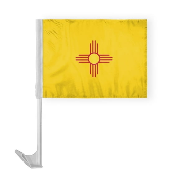 A.G.A.S New Mexico State Outdoor Flag, 12x16 Inch Polyester, Printed