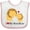 White and Pink, variant on Inktastic I Love My Mommom Boys or Girls Baby Bib