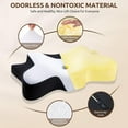 thumbnail image 4 of Cervical Neck Pillow for Pain Relief,Odorless Contour Memory Foam Pillows with Cooling Pillowcase Cozy Sleeping, Orthopedic Ergonomic Bed Pillows for Side Back Stomach Sleepers, 4 of 6