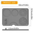 thumbnail image 3 of Multifunctional Silicone Coffee Pad Nonslip Base Replacement For Espresso Machine Easy Cleaning Accessories, 3 of 8