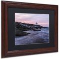 thumbnail image 2 of Trademark Fine Art "Dawn at Beavertail" Canvas Art by Michael Blanchette Photography Black Matte, Wood Frame, 2 of 4