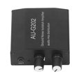 thumbnail image 5 of Stereo Music Signal Preamplifier 2 In 2 Out Audio Mix Distribution Splitter with Cables DC 12V, 5 of 5
