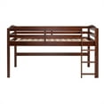 thumbnail image 3 of WE Furniture AZWSTOLLWT Lit Mezzanine Simple, Simple, Noyer, 3 of 10