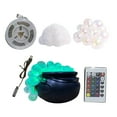 thumbnail image 3 of Halloween Decorations, Color Changing Witches Cauldron - Bubbling Cauldron Set with 30 Ball Ornaments 1 Lights String 1 Remote Controller for Party Home Decor Bowl Glowing Witch Candy Bucket, 3 of 7
