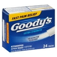 Goody's Extra Strength Headache Powder, 24 Powder Sticks