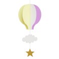 thumbnail image 1 of Hot air balloon paper string flower flag+55cm 21 inch, 1 of 8